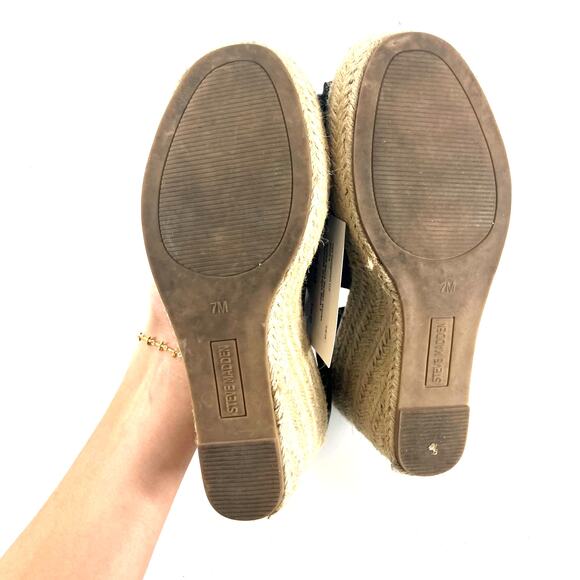 Steve Madden Joni Espadrille Wedge Sandal - Picture 5 of 6